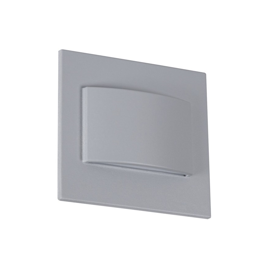 LED Trappenhuis Verlichting ERINUS LED/1,5W/12V 4000K grijs