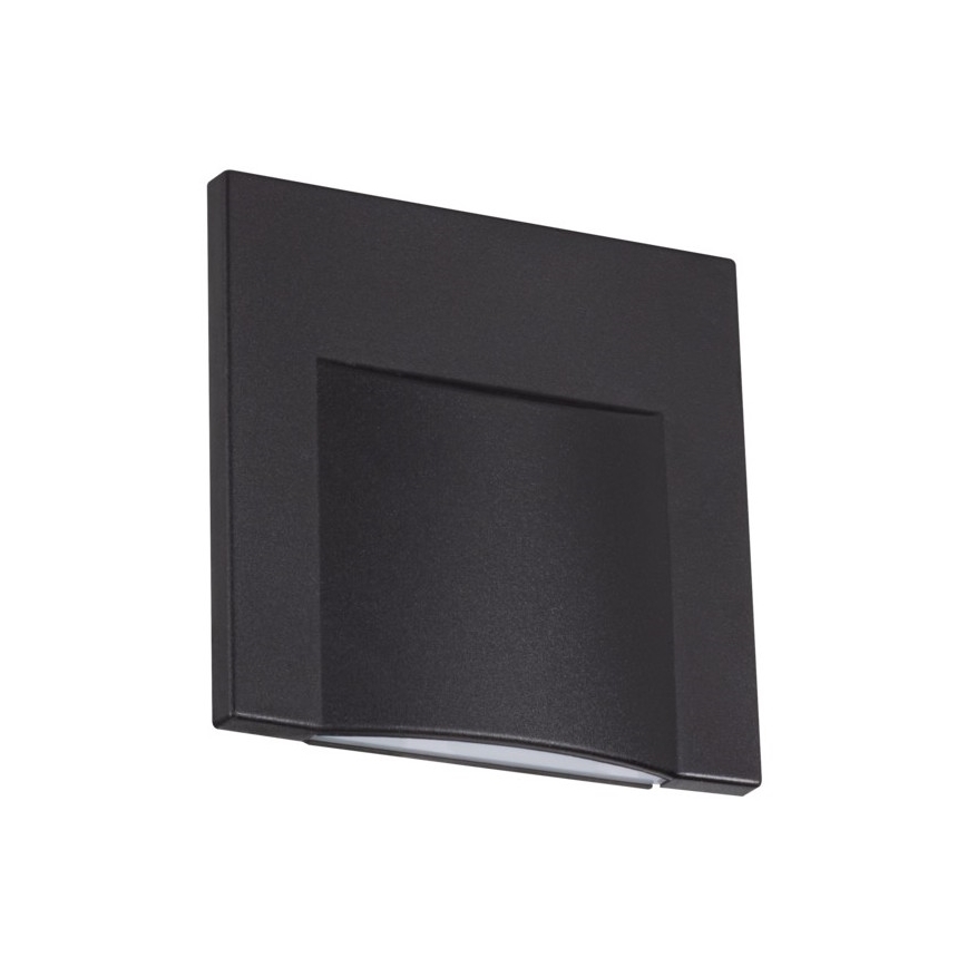 Luminaire d'escalier LED ERINUS 0,8 W / 12 V, 4000 K, noir