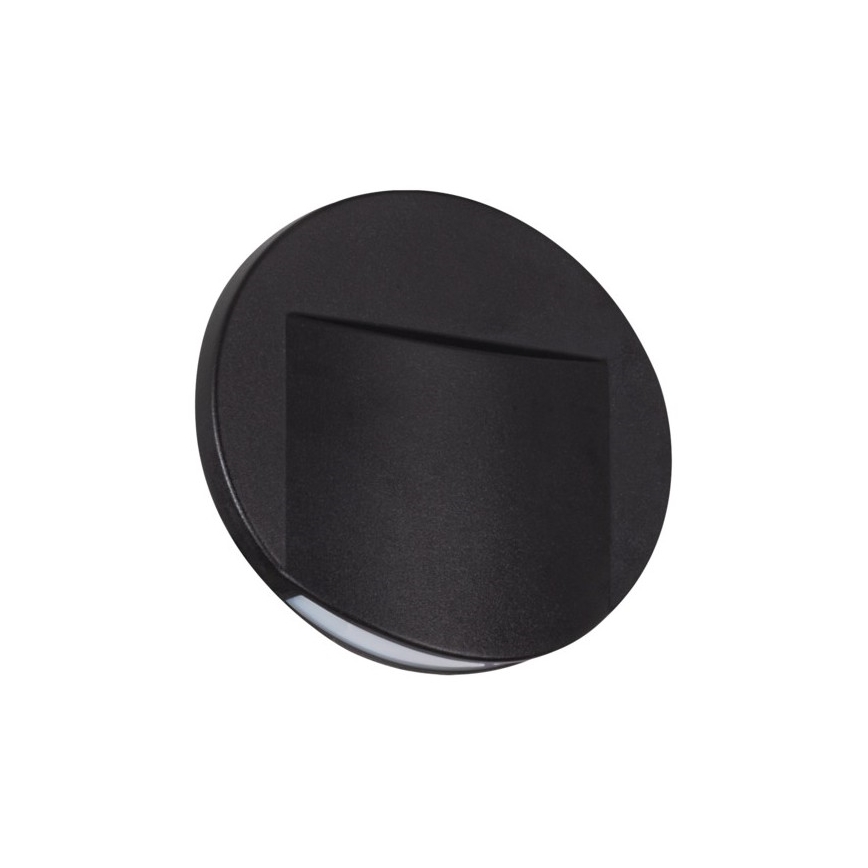 LED Trappenhuis Verlichting ERINUS LED/0,8W/12V 3000K zwart
