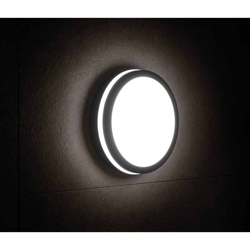 Plafonnier LED d'extérieur avec détecteur BENO LED/24W/230V IP54 anthracite