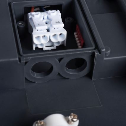 Plafonnier LED d'extérieur avec détecteur BENO LED/24W/230V IP54 anthracite