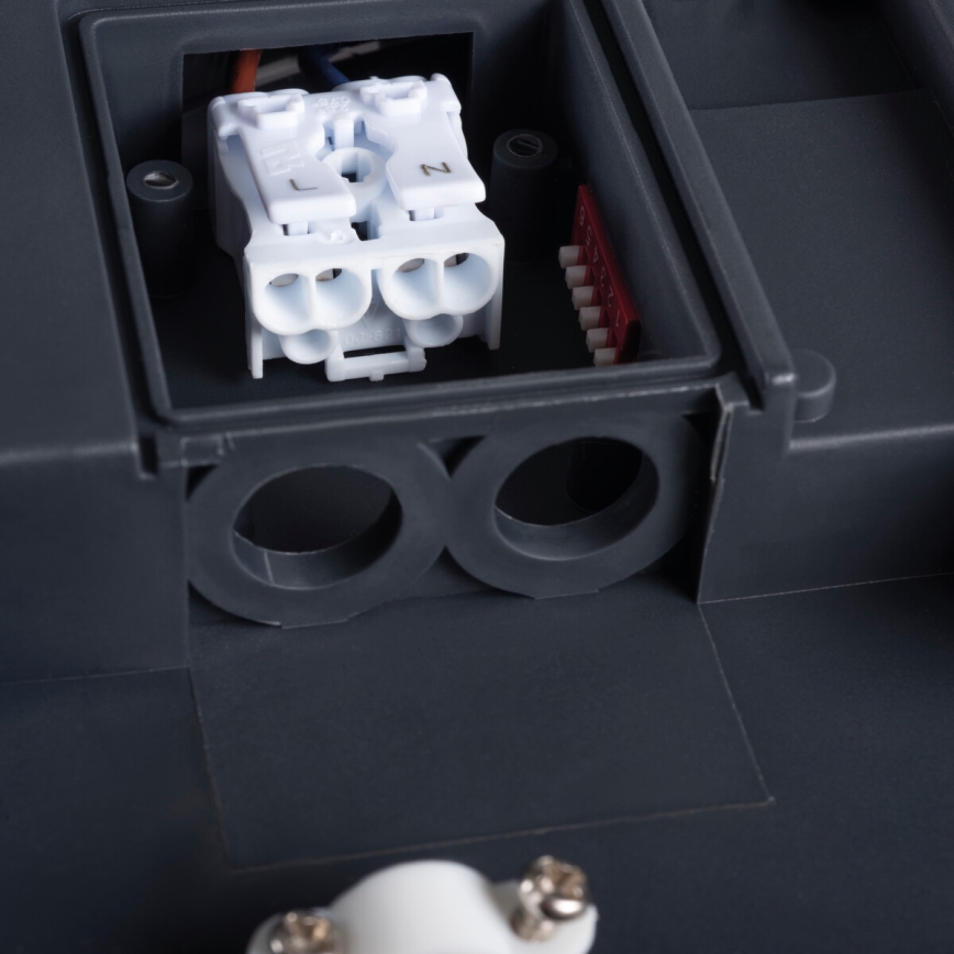 Plafonnier LED d'extérieur avec détecteur BENO LED/24W/230V IP54 anthracite