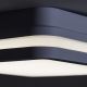 LED Plafond Lamp voor Buiten met Sensor BENO LED/24W/230V 4000K antraciet IP54