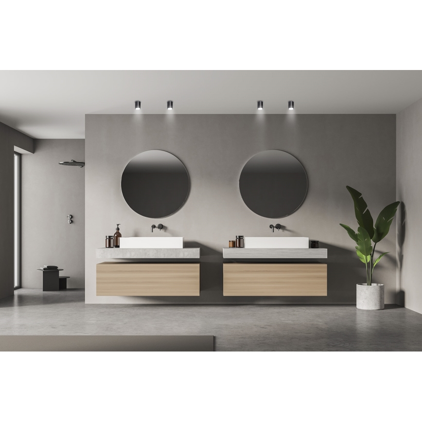 Spot d'extérieur AQILO 1xGU10/7W/230V IP65 anthracite