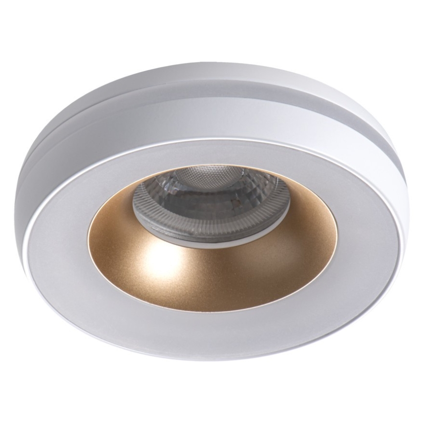 Luminaire encastré ELICEO GU10/10W blanc/doré