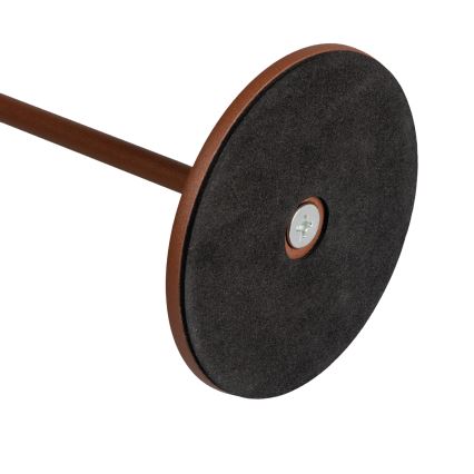 Lampe de table à intensité variable rechargeable INITA LED/1,2W/1800 mAh IP54 marron