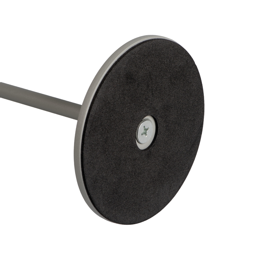 LED Dimbare oplaadbare tafellamp INITA LED/1,2W/1800 mAh IP54 grijs