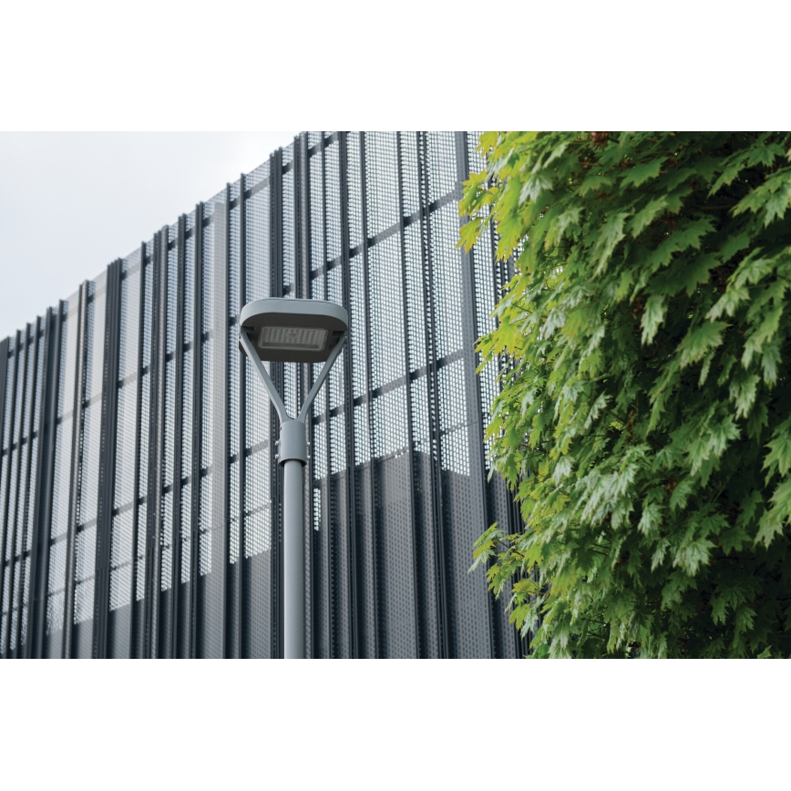 LED Straatlantaarn PARCOLI LED/30/40/50W/230V 3000/4000/6500K IP66 grijs