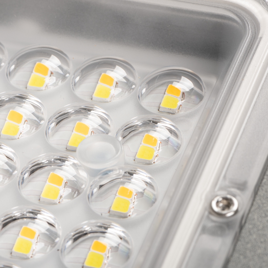 LED Straatlantaarn PARCOLI LED/30/40/50W/230V 3000/4000/6500K IP66 grijs