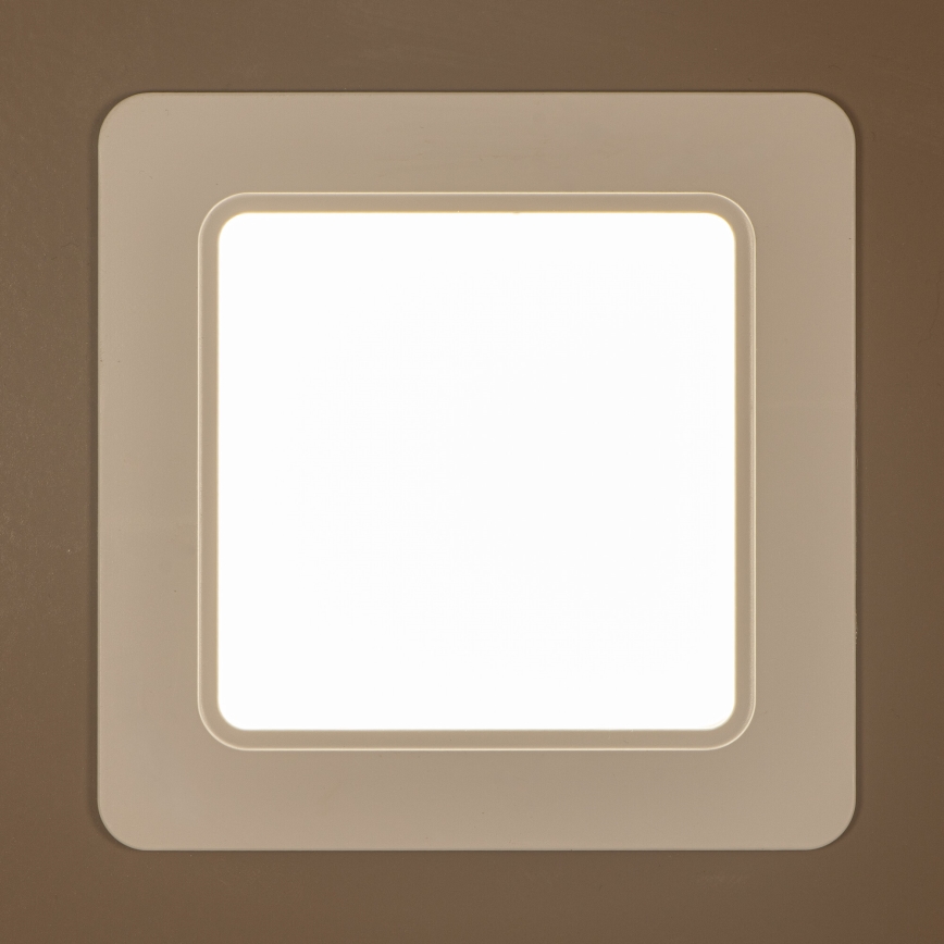 LED inbouwspot voor badkamer TAVO LED/5W/230V 3000/4000/6000K 9,5x9,5 cm IP44 wit
