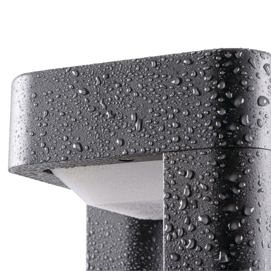 Buitenwandlamp PEVO 1xGX53/11W/230V IP44 antraciet