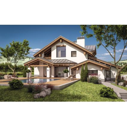 Applique murale extérieure PEVO 1xGX53/11W/230V IP44 anthracite