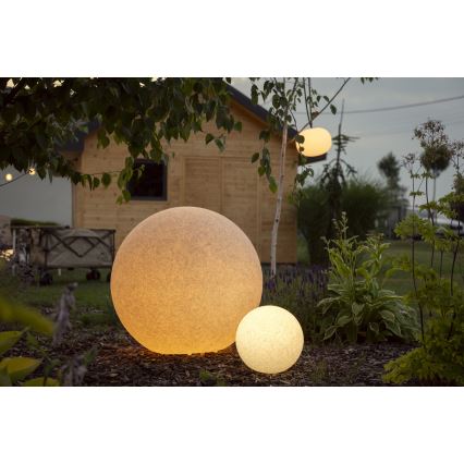 Buitenlamp STONO 1xE27/15W/230V Ø 31,5 cm IP65