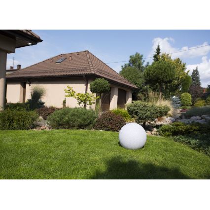 Buitenlamp STONO 1xE27/25W/230V Ø 58,5 cm IP65