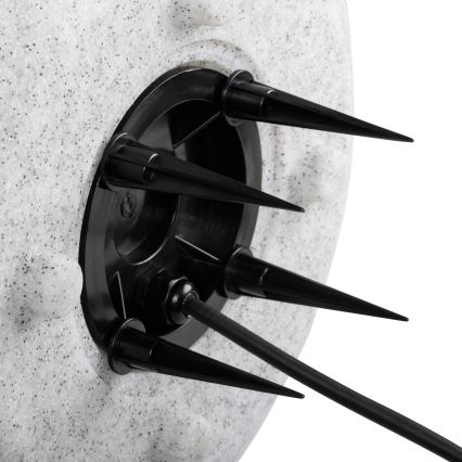 Buitenlamp STONO 1xE27/25W/230V Ø 78 cm IP65