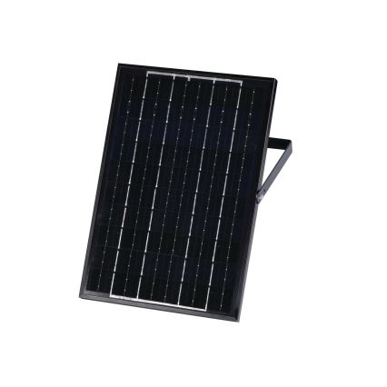 LED dimbare schijnwerper met een zonnepaneel en dusk sensor LED/10W/10000 mAh 3,2V IP65 + afstandsbediening