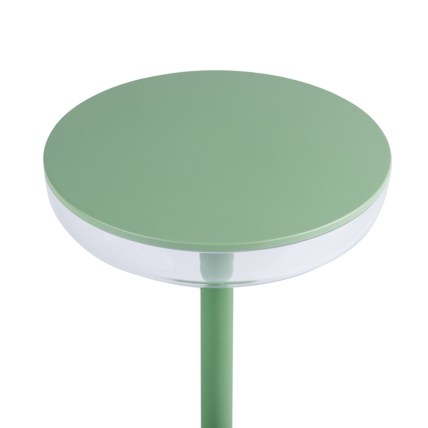 Kanlux 37313 - Lampe rechargeable à intensité variable FLUXY LED/1,7W/1800 mAh IP44 vert