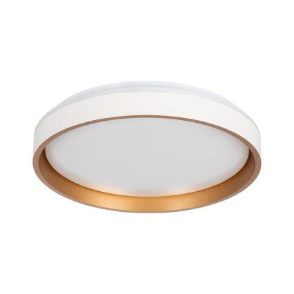 Plafonnier SOLN LED/17,5W/230V d. 38 cm blanc/doré