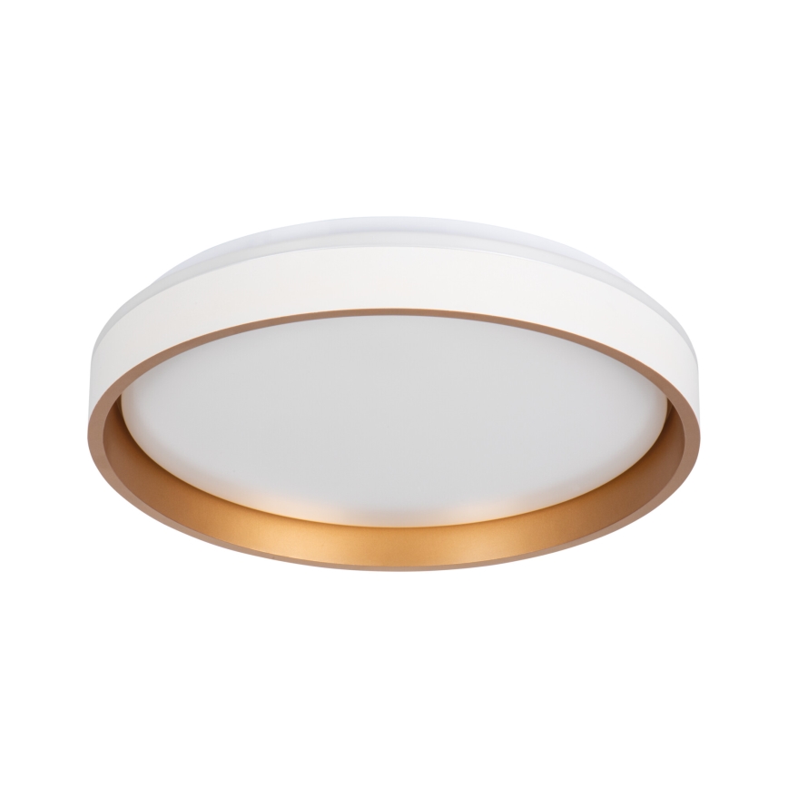 Plafonnier SOLN LED/17,5W/230V d. 38 cm blanc/doré