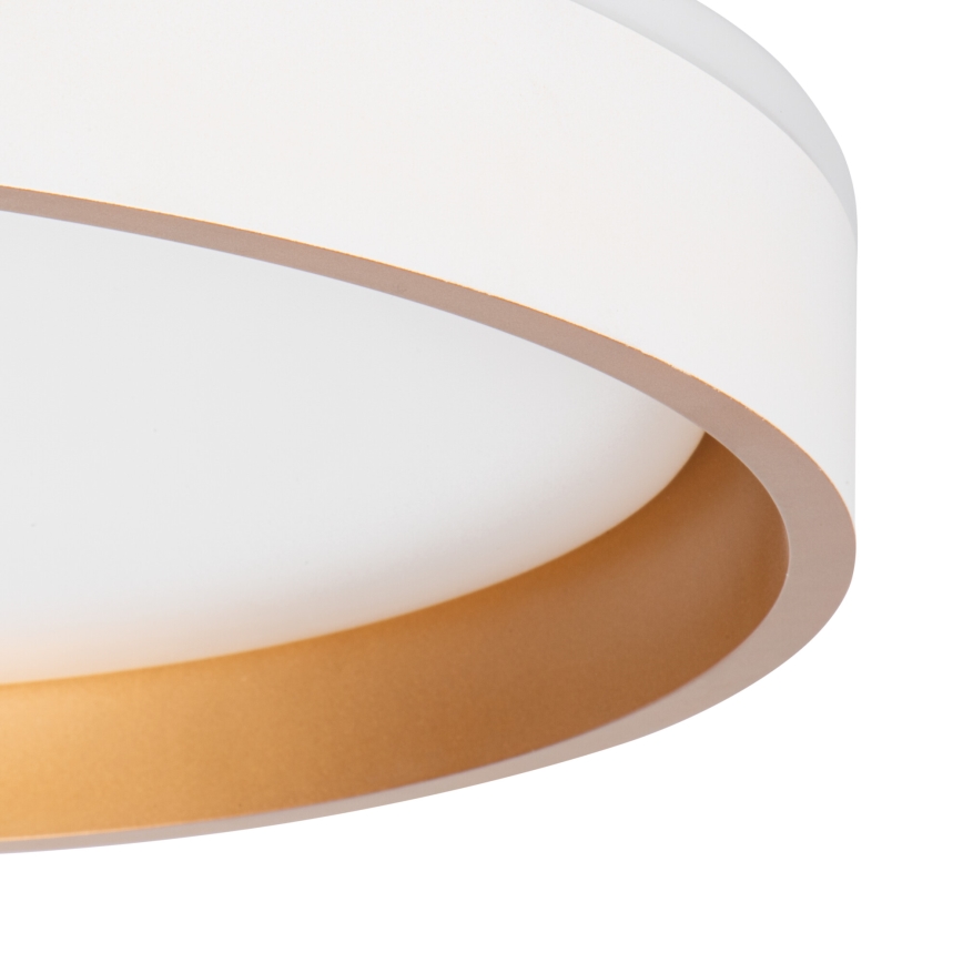 Plafonnier SOLN LED/17,5W/230V d. 38 cm blanc/doré