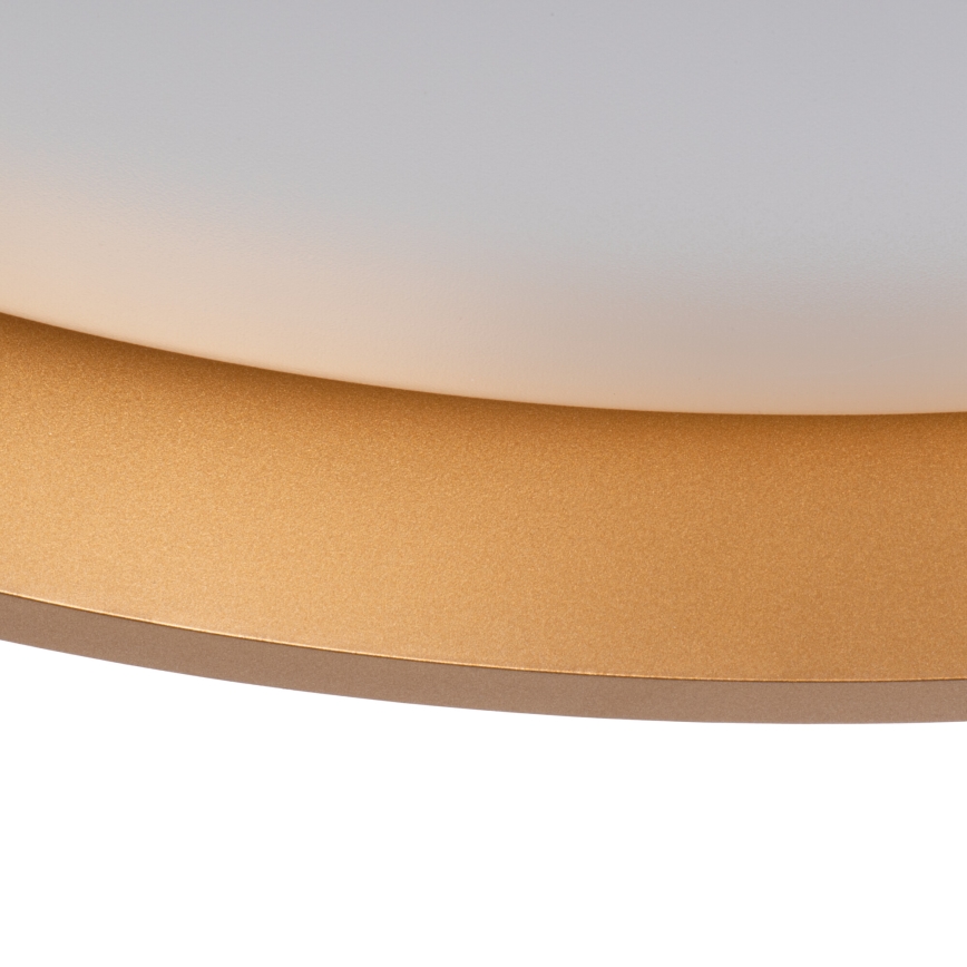 Plafonnier SOLN LED/17,5W/230V d. 38 cm blanc/doré