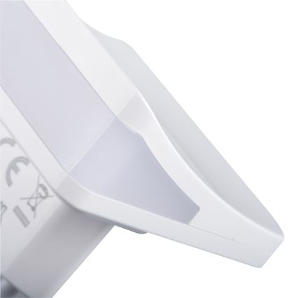 LED oriëntatielamp met schemersensor voor in het stopcontact HOFI LED/0,28W/230V wit