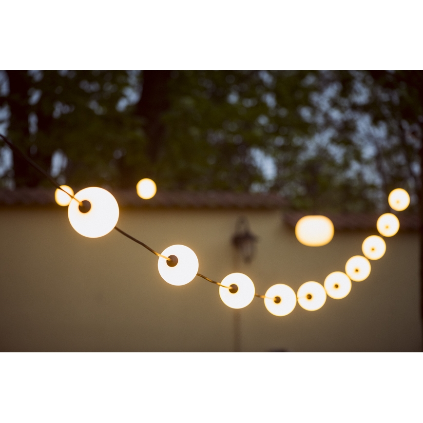 Guirlande décorative extérieure GUIRLANDE STONO 10xLED/10W/230V 6m IP67