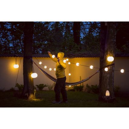 Guirlande décorative extérieure GUIRLANDE STONO 10xLED/10W/230V 6m IP67