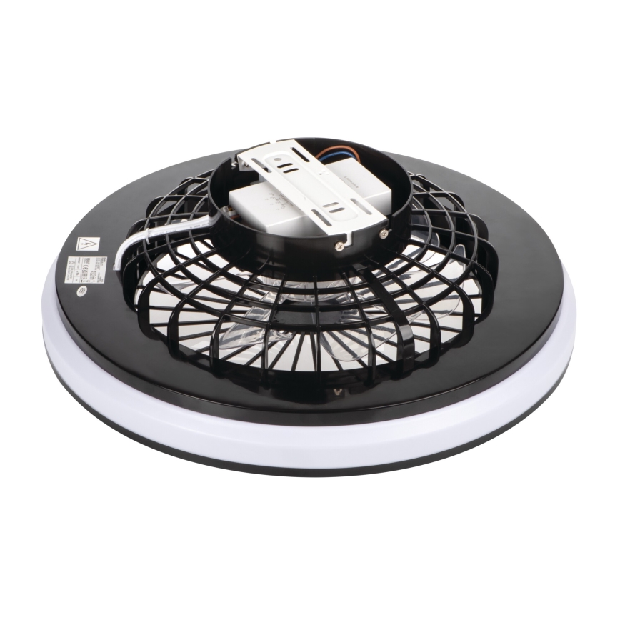 Plafonnier à intensité variable avec ventilateur PLAVE LED/48W/230V 3000/4000/6500K + Télécommande