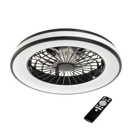 LED RGBW Dimbare plafondlamp met ventilator PLAVE LED/48W/230V 3000/4000/6500K + afstandsbediening