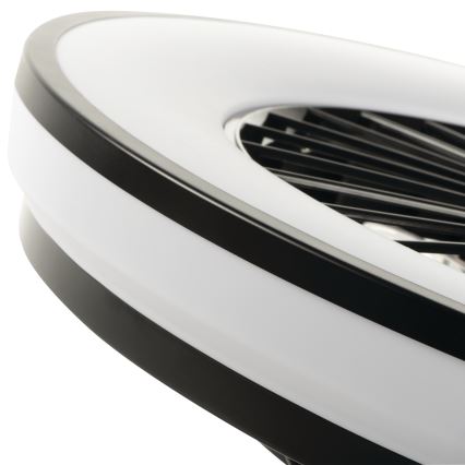 LED RGBW Dimbare plafondlamp met ventilator PLAVE LED/48W/230V 3000/4000/6500K + afstandsbediening