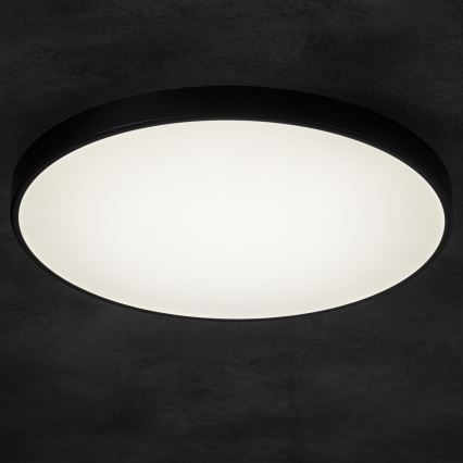 Plafonnier à intensité variable PLAFON LED/20W/230V 3000-6500K Wi-Fi noir