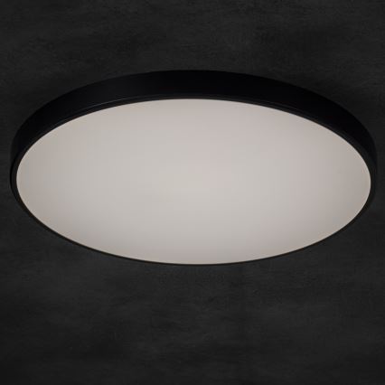 Plafonnier à intensité variable PLAFON LED/20W/230V 3000-6500K Wi-Fi noir