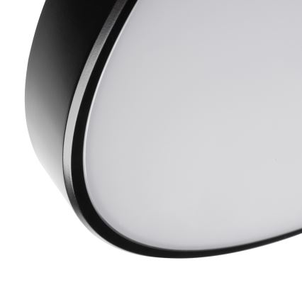 Plafonnier à intensité variable PLAFON LED/20W/230V 3000-6500K Wi-Fi noir
