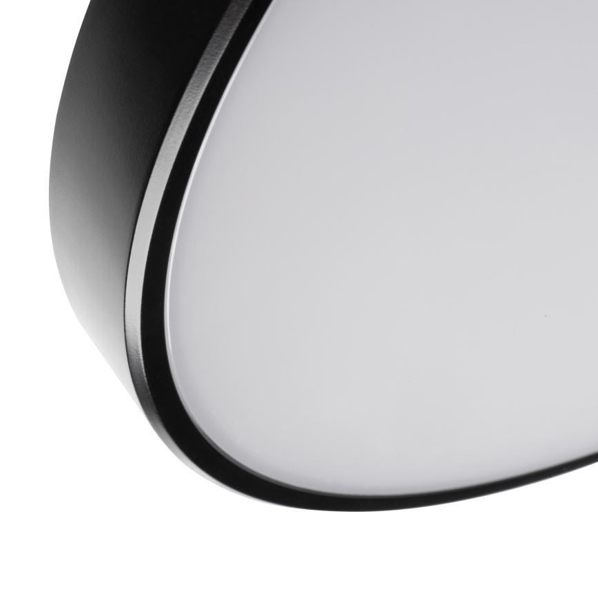 Plafonnier à intensité variable PLAFON LED/20W/230V 3000-6500K Wi-Fi noir