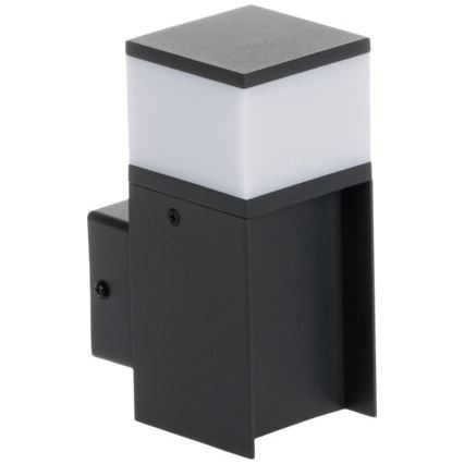 Buitenwandlamp DASTEN 1xG9/11W/230V IP44 zwart