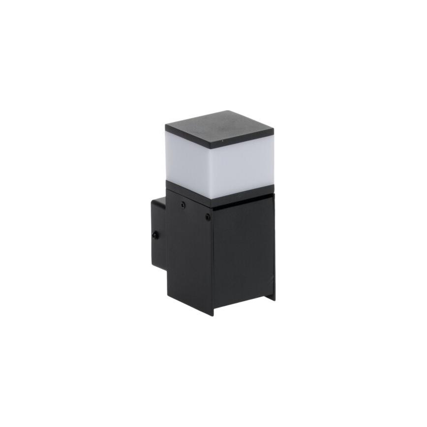 Applique murale extérieure avec prise DASTEN 1xG9/11W/230V IP44 noir