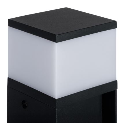 Buitenlamp met 2 stopcontacten DASTEN 1xG9/11W/230V 80 cm IP44 zwart