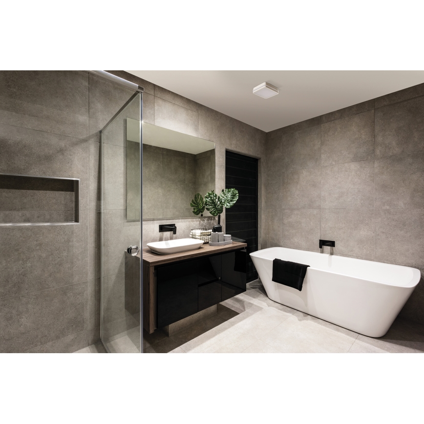 Plafonnier extérieur BENO LED/12/18W/230V 3000/3500/4000K IP65 blanc carré