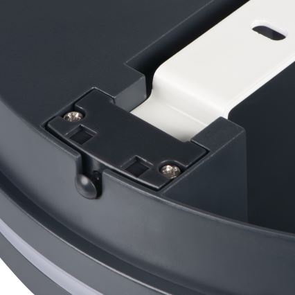 Plafonnier extérieur BENO LED/24/30W/230V 3000/3500/4000K IP65 anthracite arrondi