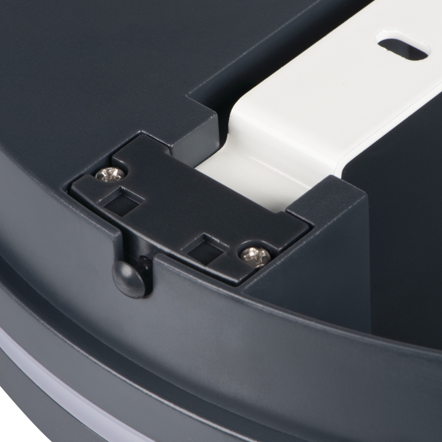 Plafonnier extérieur BENO LED/24/30W/230V 3000/3500/4000K IP65 anthracite arrondi