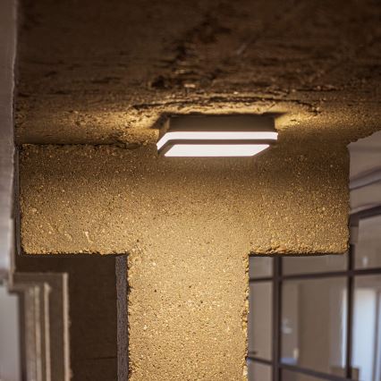 Plafonnier extérieur avec détecteur de mouvement BENO LED/12/18W/230V 3000/3500/4000K IP65 anthracite carré