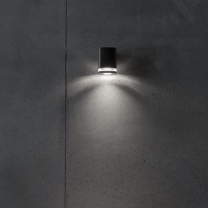 Wandlamp voor buiten ZEVI 1xGU10/10W/230V IP54 antraciet