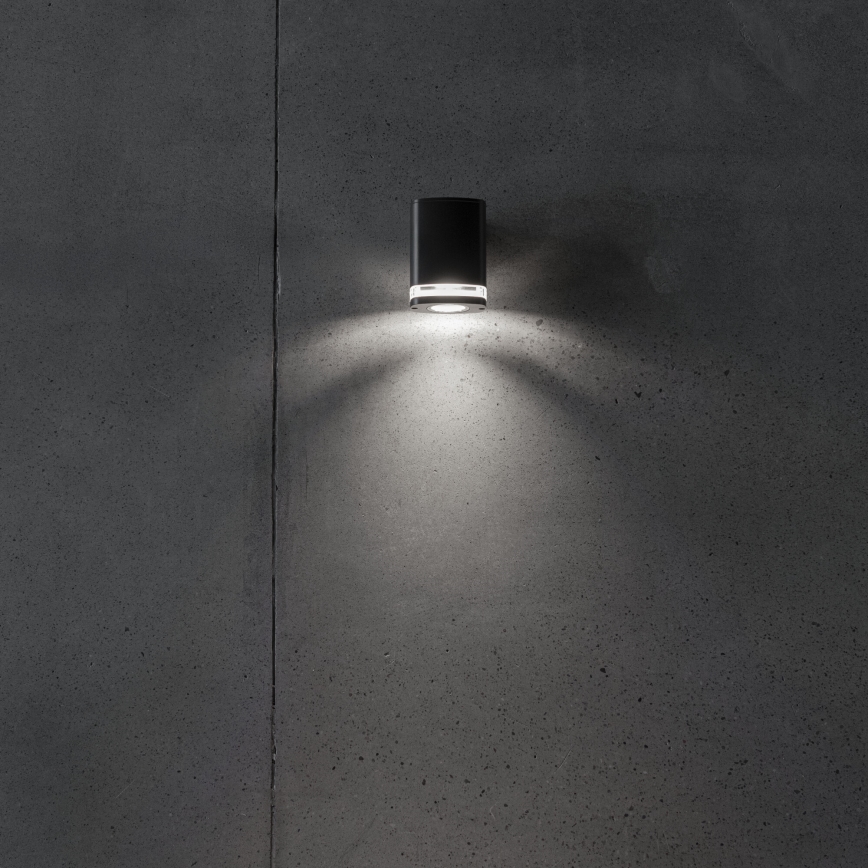 Wandlamp voor buiten ZEVI 1xGU10/10W/230V IP54 antraciet
