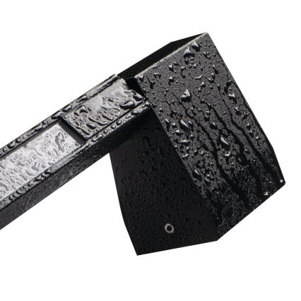 LED Buitenwandlamp YALTE LED/8W/230V 3000K IP54 zwart