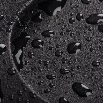 Applique d'escalier LED EXIN avec capteur de mouvement et détecteur crépusculaire, LED/2,5W/230V 3000K IP65, noir, carrée