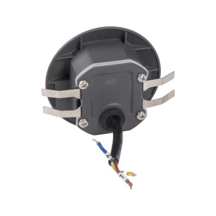 LED trapverlichting met bewegings- en schemersensor EXIN LED/2,5W/230V 4000K IP65 antraciet rond