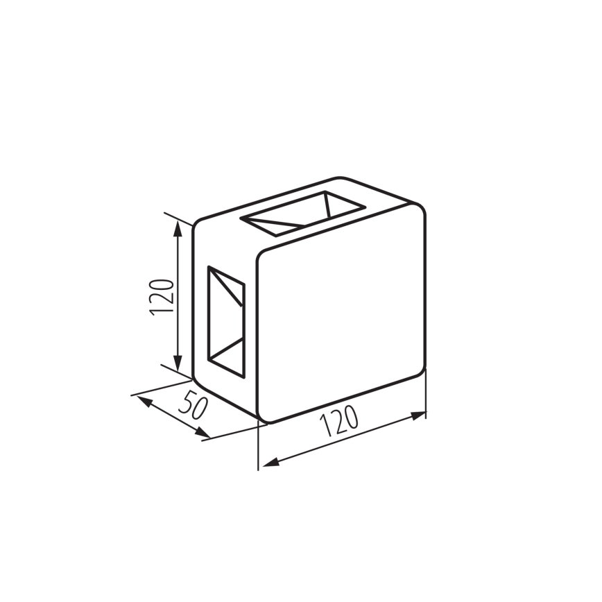 Applique murale d'extérieur REFAZI LED/6W/230V IP54 anthracite