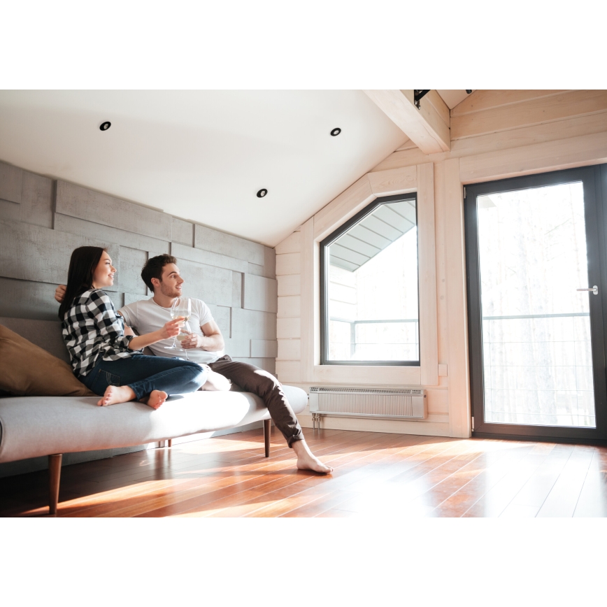 LED inbouwarmatuur FIZU LED/4W/230V 3000/4000/6500K zwart