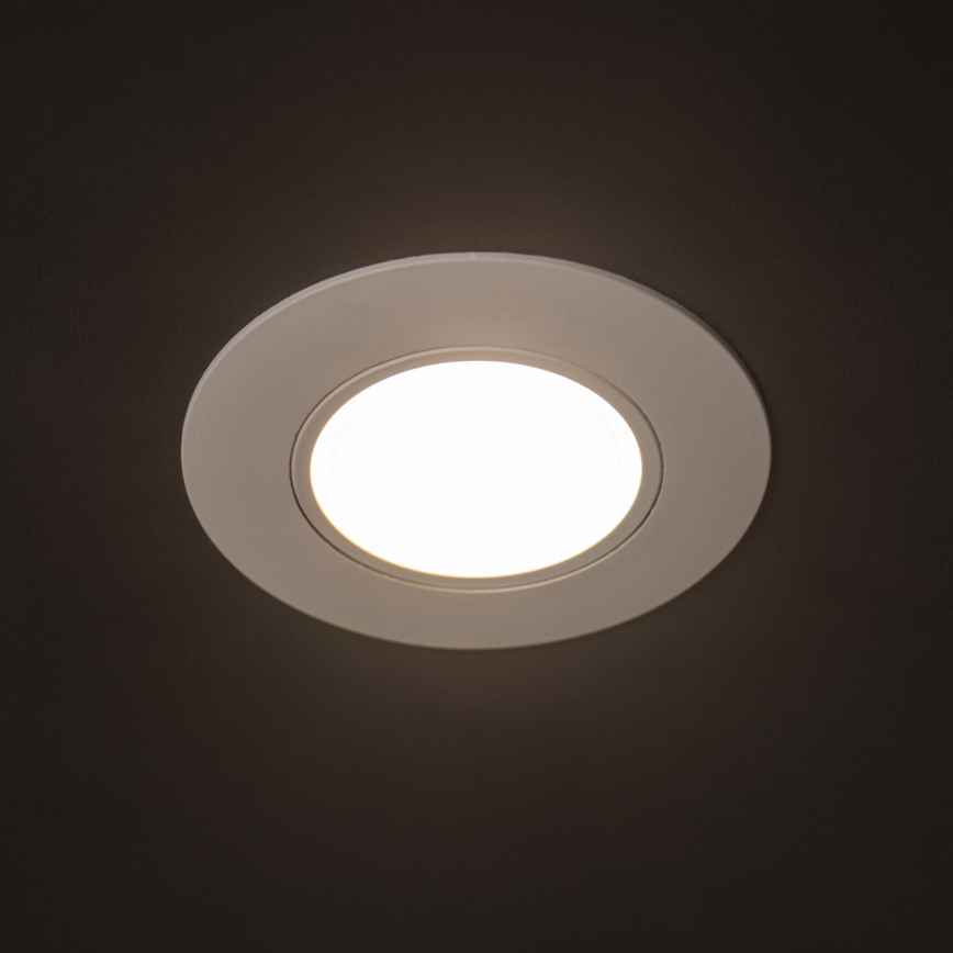 Luminaire encastré LED FIZU 4W 230V 3000/4000/6500K blanc